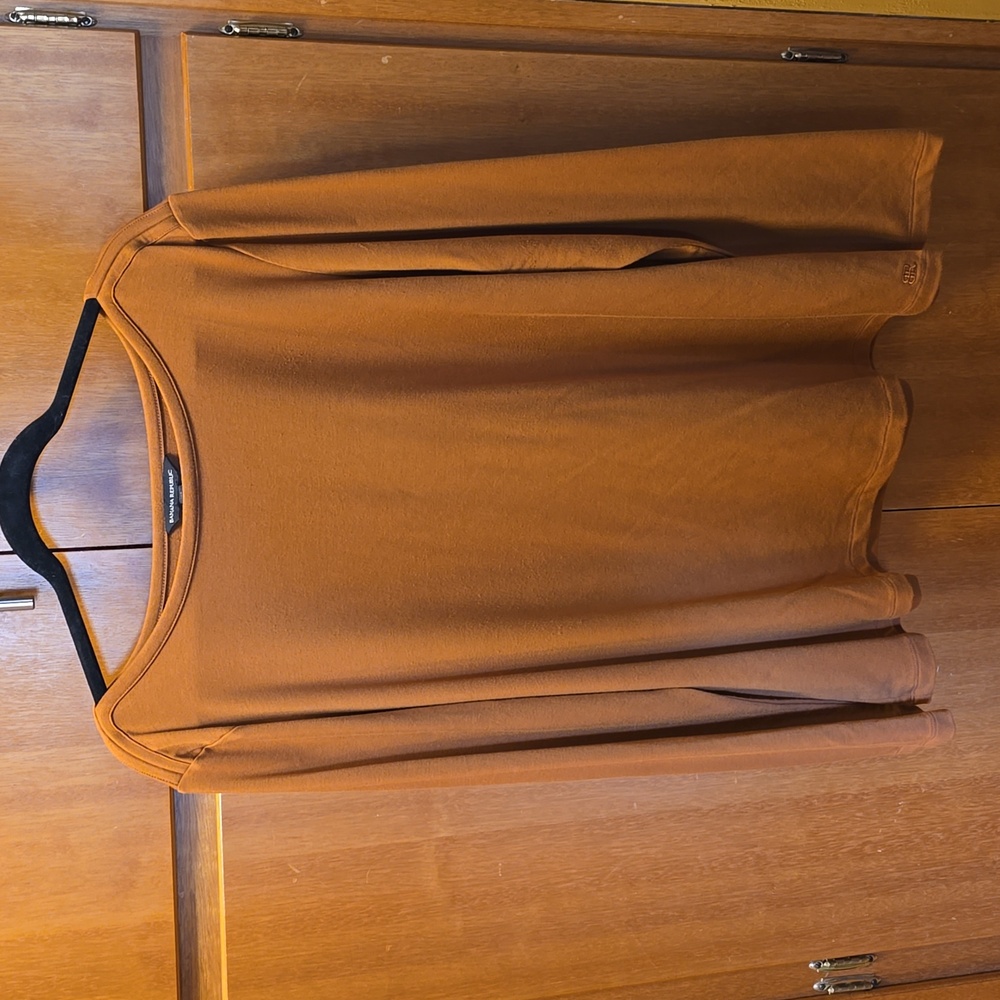 Banana Republic Rust Long Sleeve Top